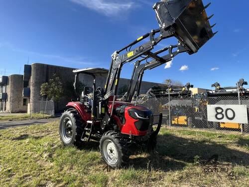 NEW UHI 55HP TRACTOR WITH 7 ATTACHMENTS, (WA ONLY)