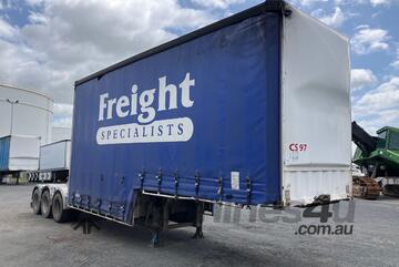 Consultrans Tri Axle Drop Deck Curtainside A Trailer