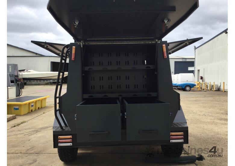 caption 2025 Green Pty Ltd Box Trailer Dual Axle Box Trailer