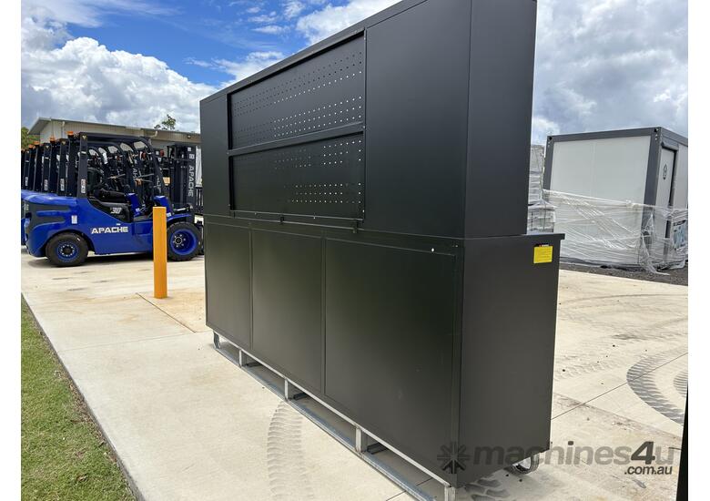 30 Drawer Stainless Steel Tool Cabinet / Work Bench(High)