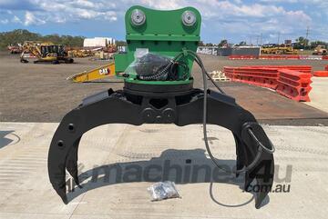 Hydraulic Rotating Grapple Attachment To Suit 18 - 25T Excavators - Model: EXEQ08-RG