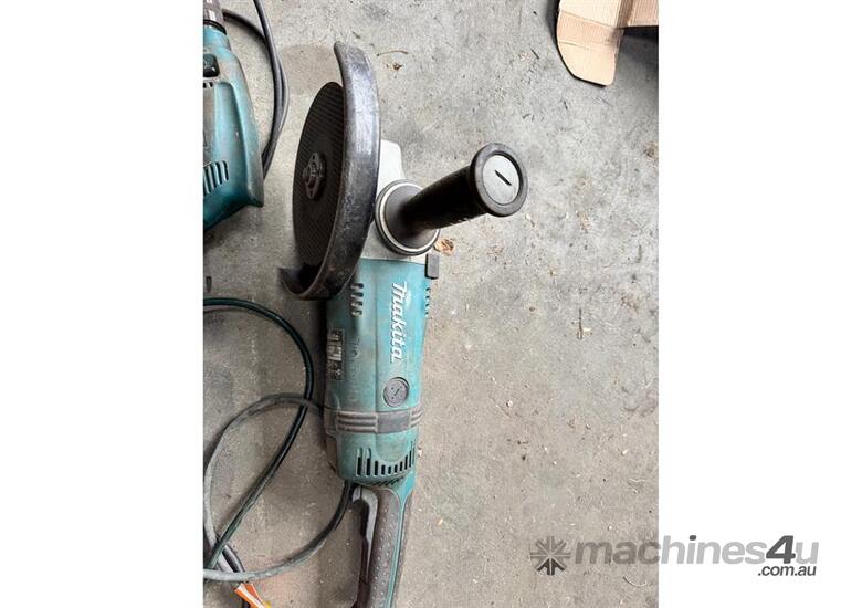 caption ASSORTED POWER TOOLS