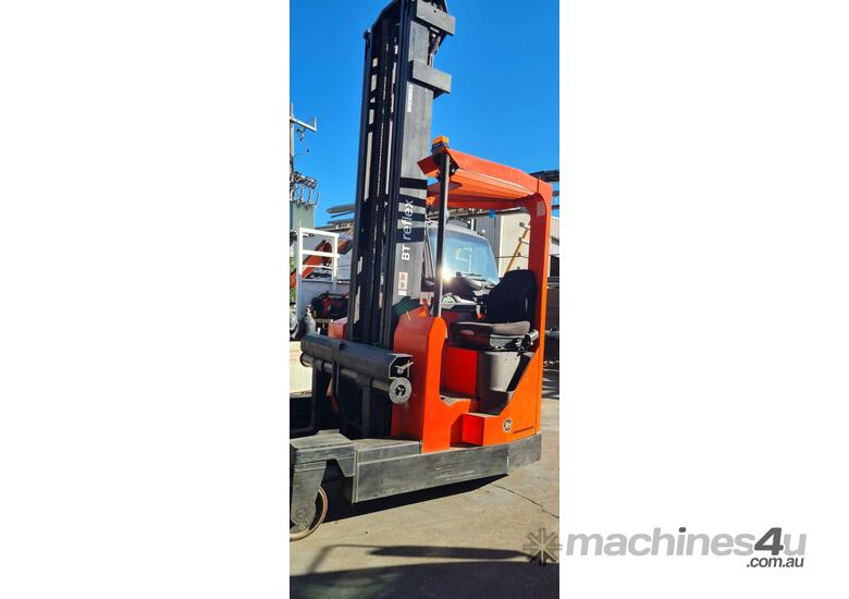 caption Industrial truck Forklift BT FRE270 Electric multi directional forklift
