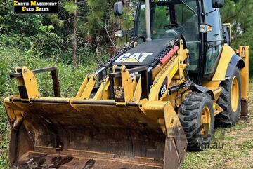 2012 Cat 432E Backhoe, Tilt Hitch & Attachments, E.M.U.S MS1066