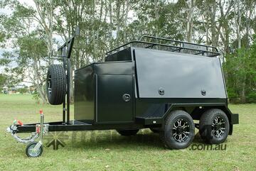 8x5 Tradesman Trailer 2800 GVM Gloss Black