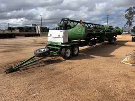 2010 JOHN DEERE 640D DRAPER PLATFORM & TRAILER - picture1' - Click to enlarge