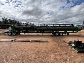 2010 JOHN DEERE 640D DRAPER PLATFORM & TRAILER - picture2' - Click to enlarge