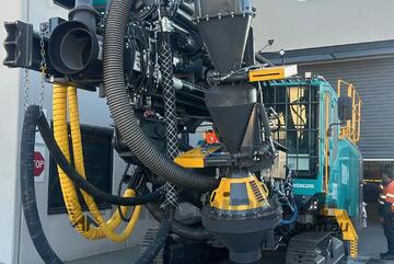   a New Hyundai Everdigm D800 RC Drill Rig