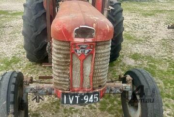 Massey Fergusson 65 with Slasher
