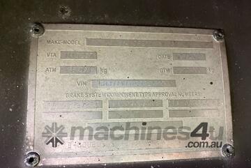 2023 Vawdrey VB S3 Tri Axle Drop Deck Curtainside Trailer