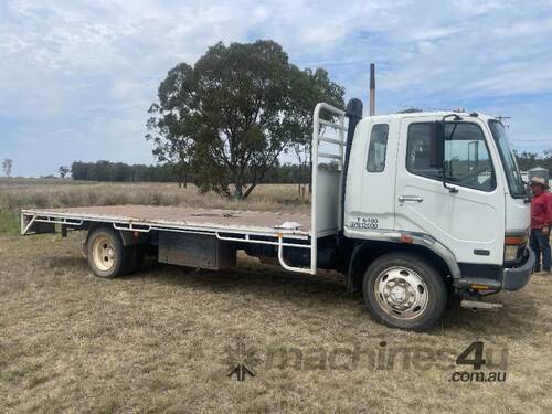Mitsubishi Tray back truck with Stock Crate Mod FK 618L SERIES, 2001 ,in good condition