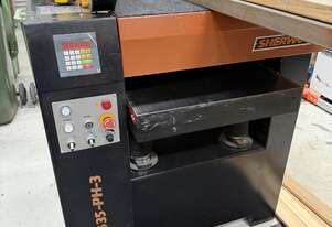 2 months old Sherwood Thicknesser 10 hp 3 motors 5 years warranty