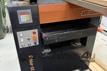 2 months old Sherwood Thicknesser 10 hp 3 motors 5 years warranty