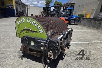 S-45 flip screen screening bucket to suit skid steer loader