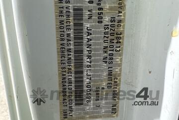 2020 Isuzu NPR 65 190 Dual Cab Crane Tipper