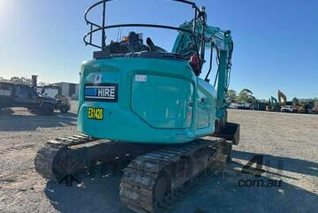 2022 Kobelco SK135SR-7 13.5T Excavator Trimble Earthworks, A2 Tilt Hitch 3,600 hrs