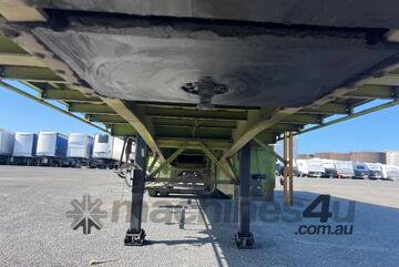 2015 Krueger ST-3-38 44ft Tri Axle Curtainside B Trailer