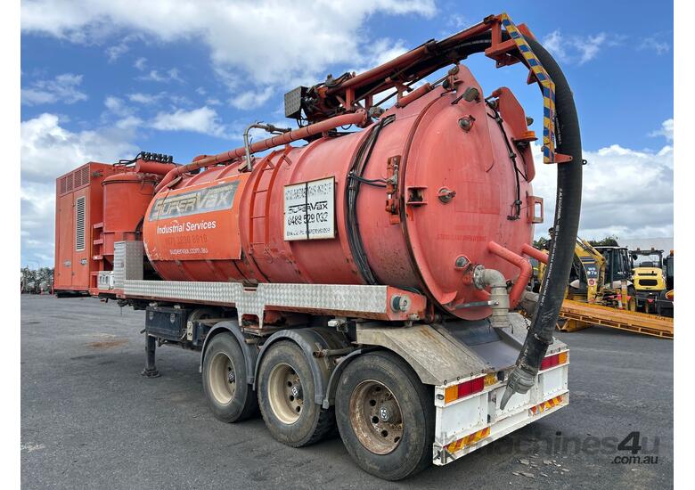 Vawdrey Tri Axle Vacuum Tanker Trailer