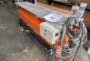 Manual Butt-Welding Machines for sheets up 1500 long x 20 thick