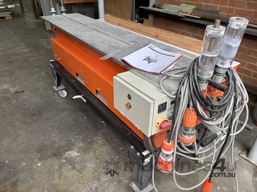 Manual Butt-Welding Machines for sheets up 1500 long x 20 thick