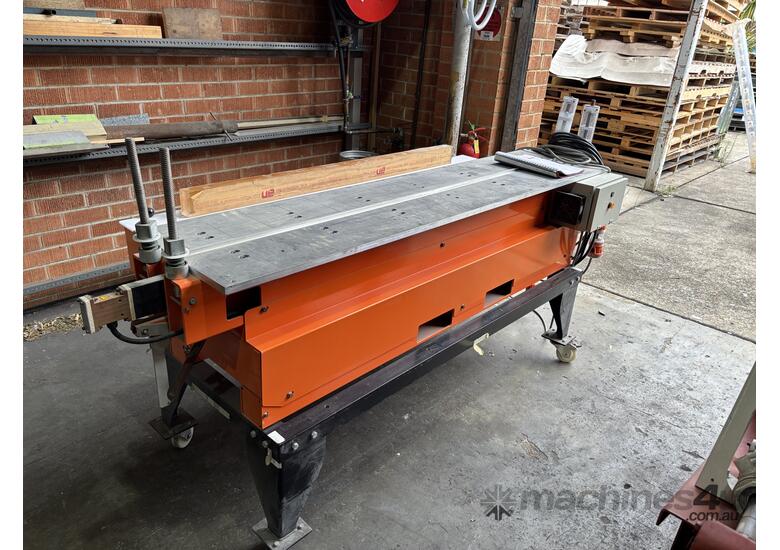 Manual Butt-Welding Machines for sheets up 1500 long x 20 thick