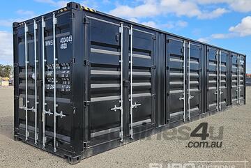 2026 40' HC Container, Lock Box, Four Doors On The Side