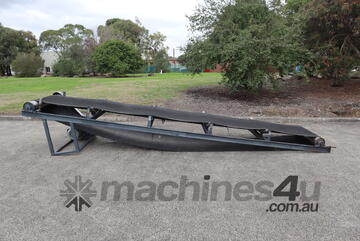 Heavy Duty Incline Trough Conveyor 5.8m Long
