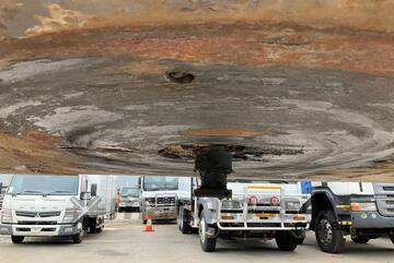 2014 CIMC Australia Tri Axle Logging Trailer