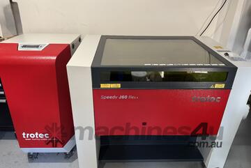 2020 TROTEC SPEEDY 360 FLEXX (80W CO2 / 20W FIBER) + ATMOS DUO PLUS