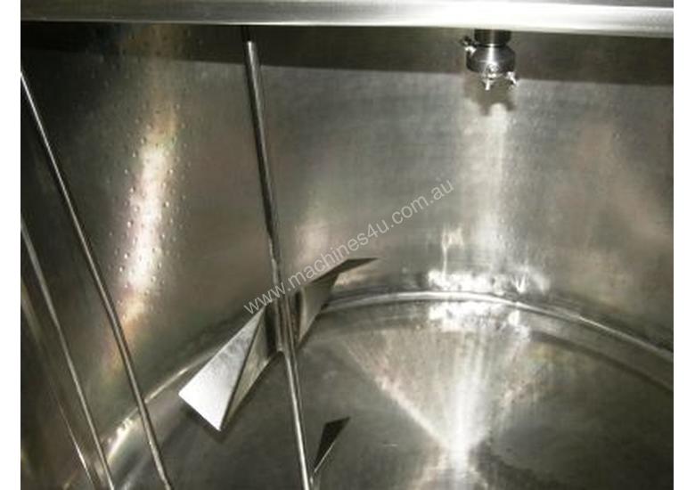 caption Stainless Steel Tank 2,800lt Jacketed
