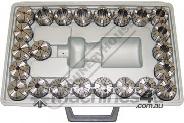 ER40 Collet Set - 23 Piece Collet Range 3 - 26mm 