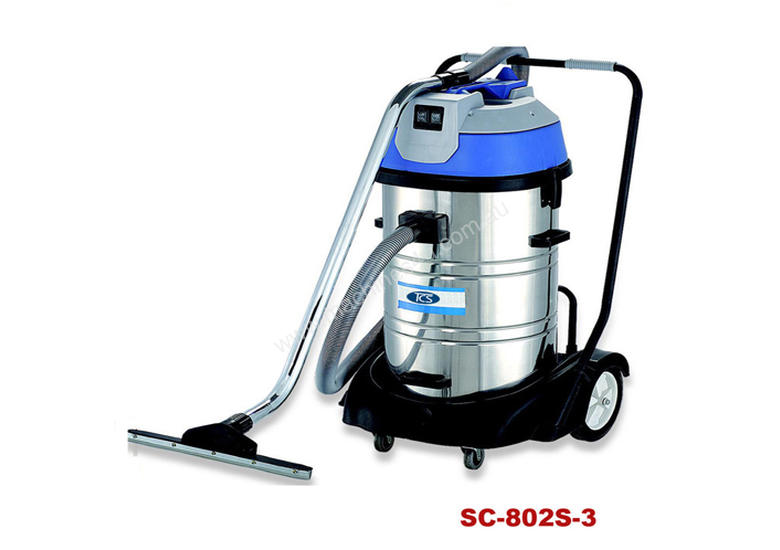 caption 80L STAINLESS STEEL WET 'N' DRY - three motors