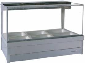 Hot Foodbar - Roband S23 Square Glass Double Row - picture0' - Click to enlarge