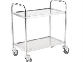 2 Tier Clearing Trolley-F998 Vogue 2 Tier - Large - picture0' - Click to enlarge