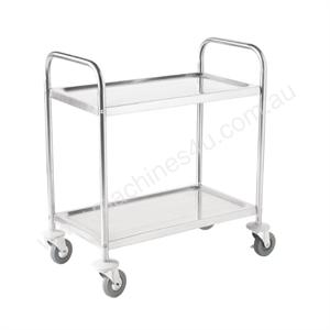 2 Tier Clearing Trolley-F998 Vogue 2 Tier - Large