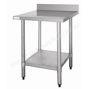 Stainless Steel Prep Table with Splashback - T380 