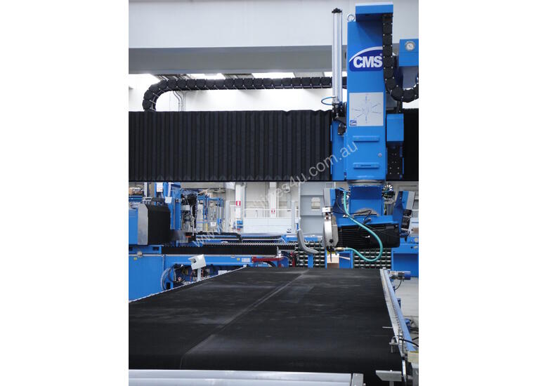 caption CMS BREMBANA FORMAX AUTOMATIC BRIDGESAW LINES For High Production Stone Cutting