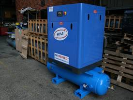  German Rotary Screw - 20hp / 15kW Rotary Screw Air Compressor with Air Receiver Tank. - picture0' - Click to enlarge