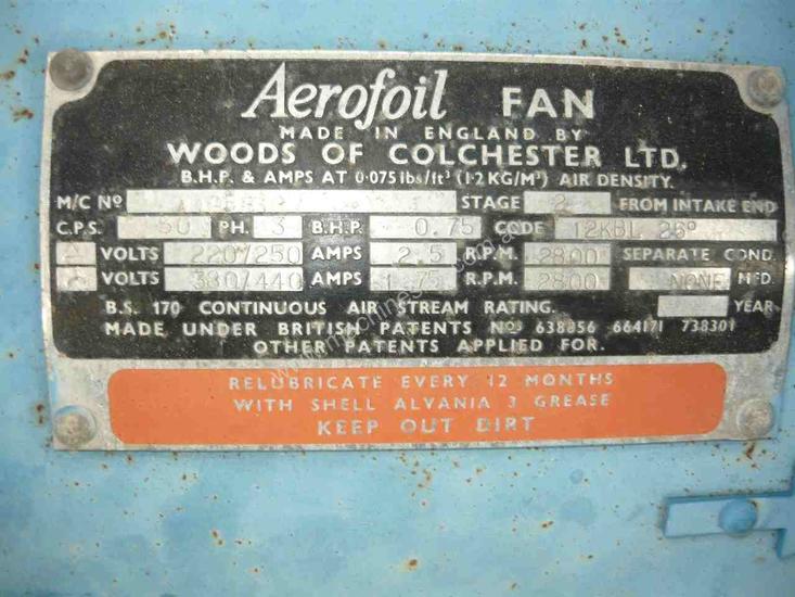 caption Woods Industrial 300MM Electric Axial Fan