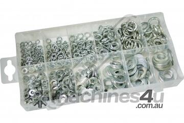 Metric Flat & Spring Washer Assortment 790 Piece