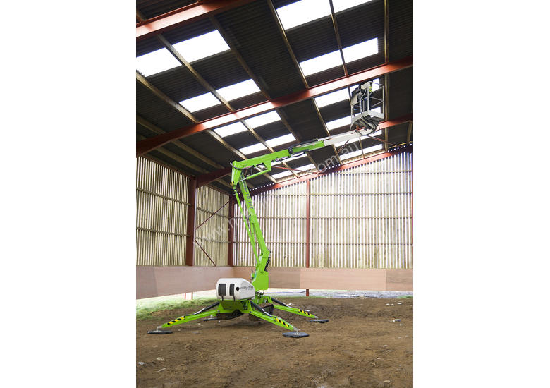 caption Nifty TD120T 12.2m Track Drive - compact base - outstanding traction