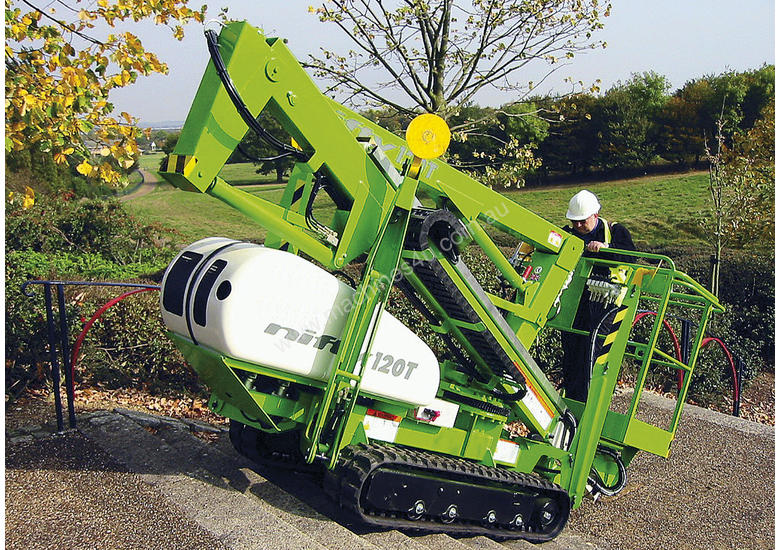 caption Nifty TD120T 12.2m Track Drive - compact base - outstanding traction
