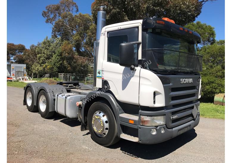 caption 2008 Scania P420 Prime Mover - Fuel Spec