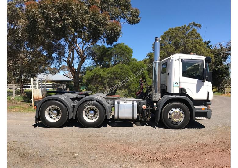 caption 2008 Scania P420 Prime Mover - Fuel Spec