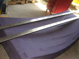 JOHN HEINE, Metal Shearing Guillotine Blades.8 ft. - picture0' - Click to enlarge