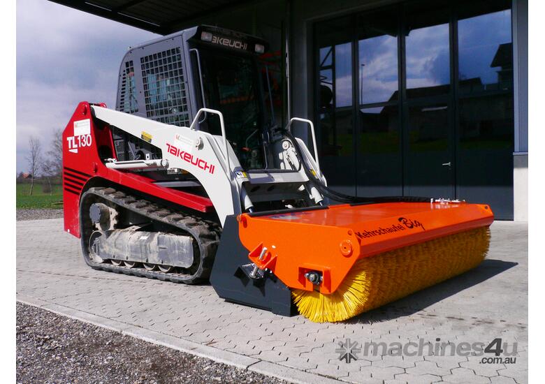 caption BIG Road Broom Bucket Sweeper