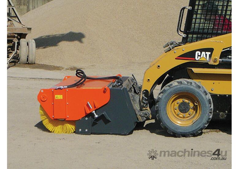 caption BIG Road Broom Bucket Sweeper