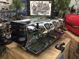 BFC AVIATOR ELECTRONIC 3 GROUP BLACK STAINLESS ESPRESSO COFFEE MACHINE CAFE CART - picture0' - Click to enlarge