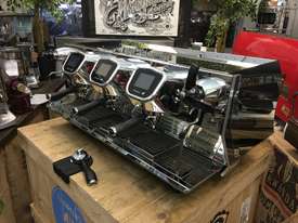 BFC AVIATOR ELECTRONIC 3 GROUP BLACK STAINLESS ESPRESSO COFFEE MACHINE CAFE CART - picture1' - Click to enlarge