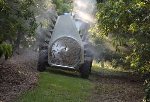 Tree sprayer for tropical fruit